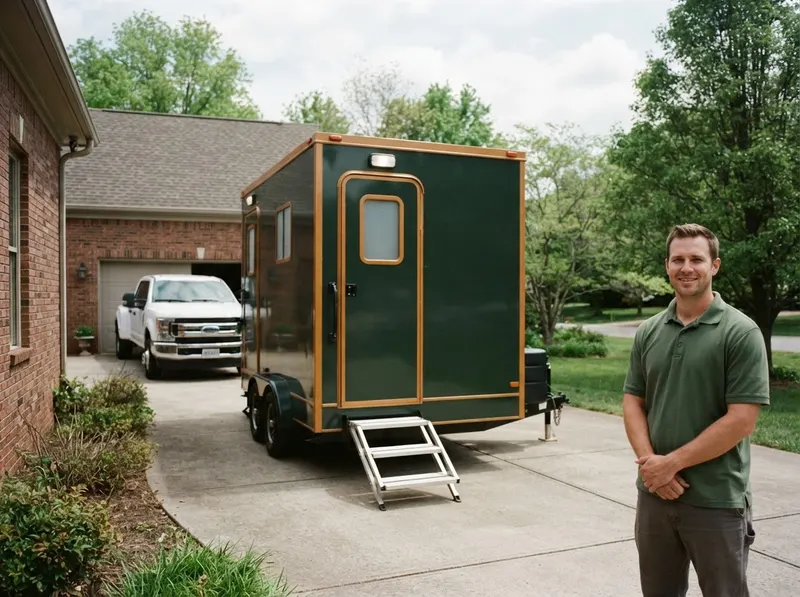 Luxury VIP Restroom Trailers in Hendersonville, TN